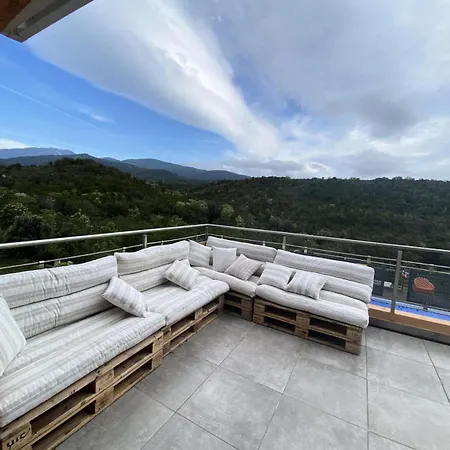 Tozza Alta - Superbe Maison Avec Piscine & , Et Autres Prestations Avec Vue Et Montagnes Mae-1424 * Sari-Solenzara